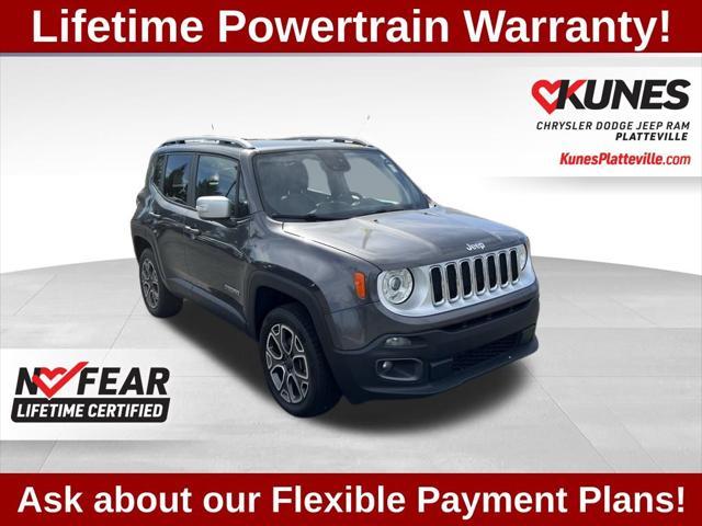 used 2018 Jeep Renegade car, priced at $15,777