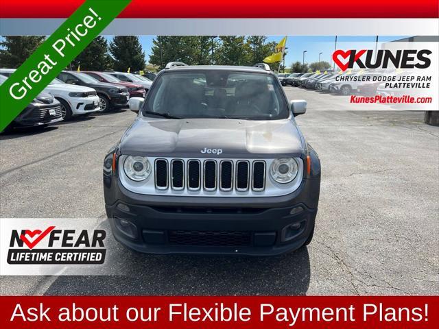 used 2018 Jeep Renegade car, priced at $15,977