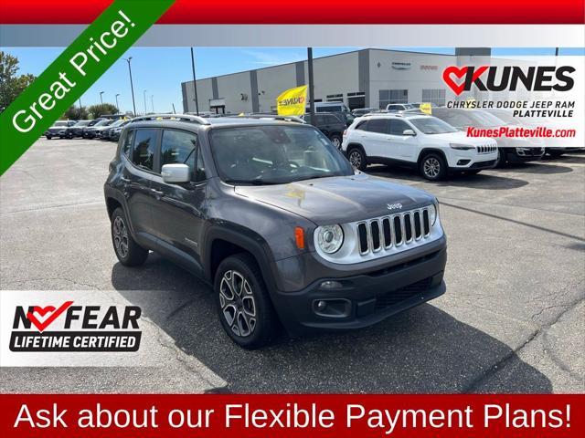 used 2018 Jeep Renegade car, priced at $15,977