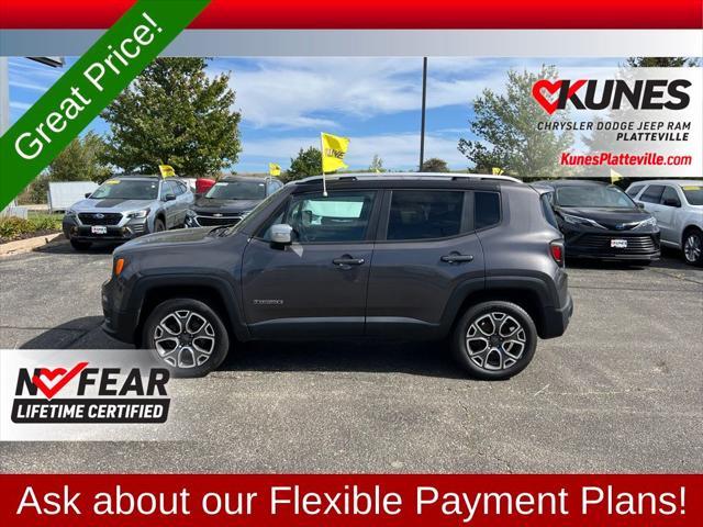 used 2018 Jeep Renegade car, priced at $15,977