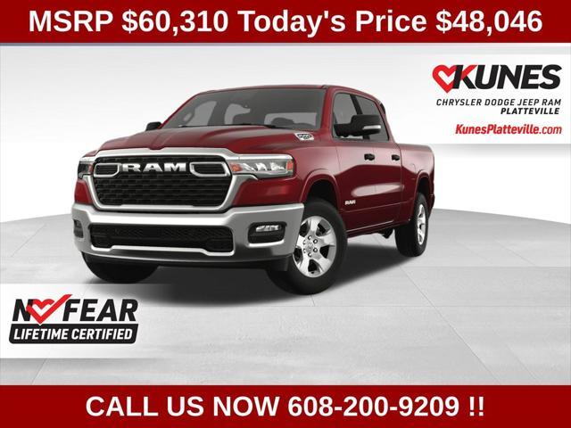 new 2025 Ram 1500 car, priced at $48,046