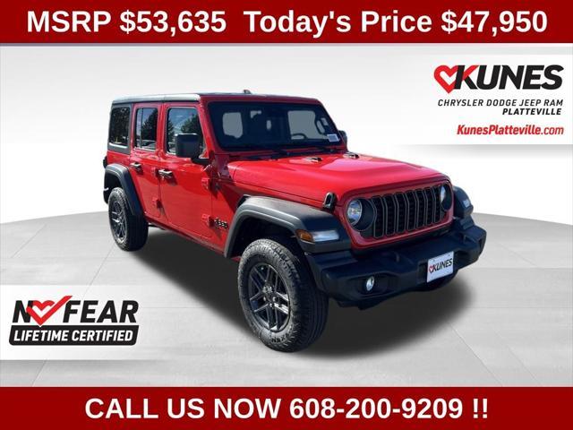 new 2024 Jeep Wrangler car, priced at $44,450