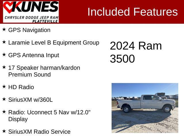 new 2024 Ram 3500 car, priced at $77,156