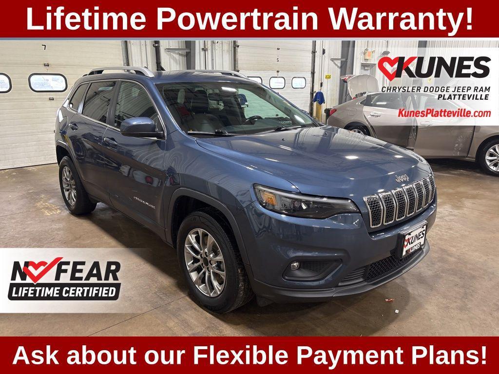 used 2021 Jeep Cherokee car, priced at $21,115