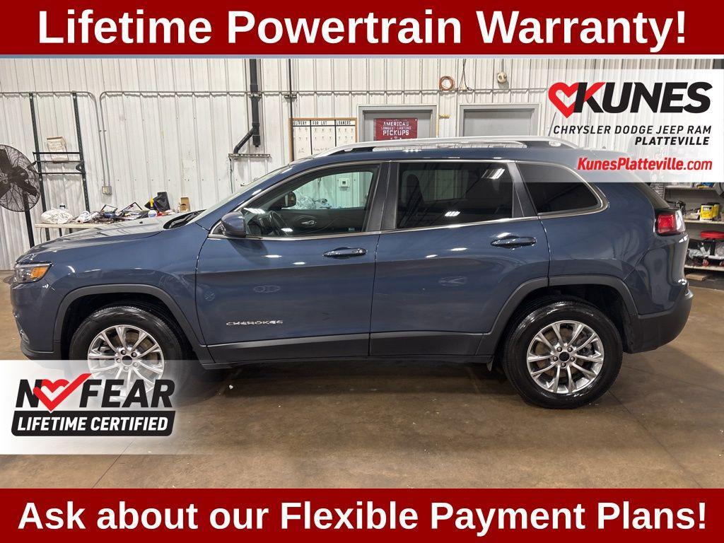 used 2021 Jeep Cherokee car, priced at $21,115