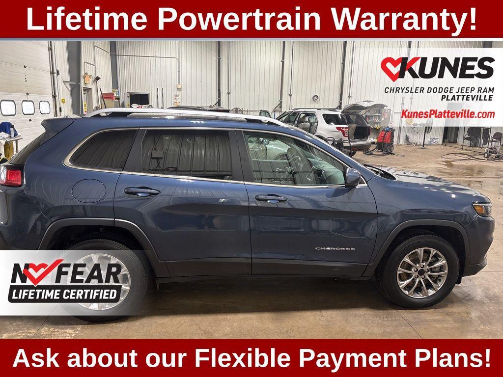 used 2021 Jeep Cherokee car, priced at $21,115