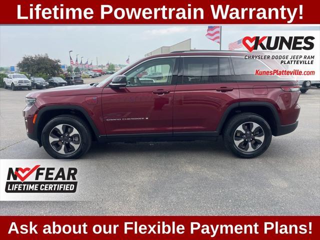 used 2023 Jeep Grand Cherokee 4xe car, priced at $27,712
