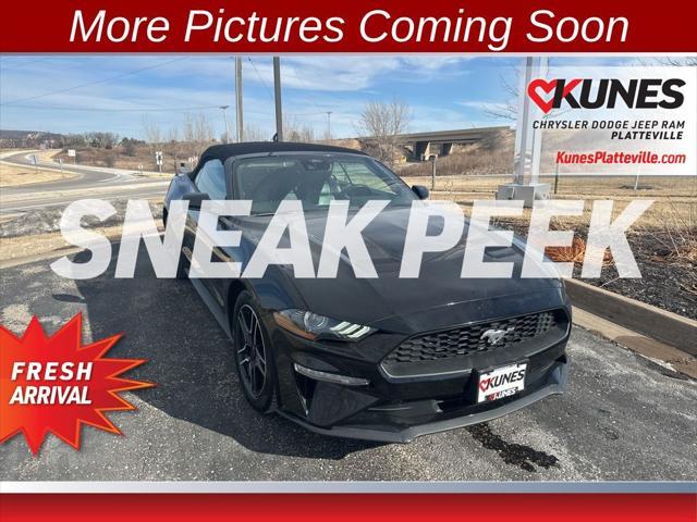 used 2022 Ford Mustang car, priced at $20,977