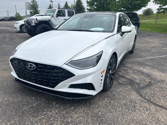 used 2021 Hyundai Sonata car, priced at $20,950