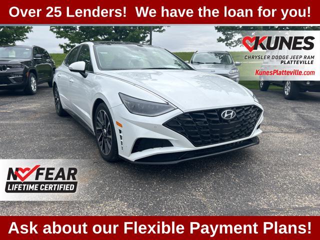 used 2021 Hyundai Sonata car, priced at $20,950