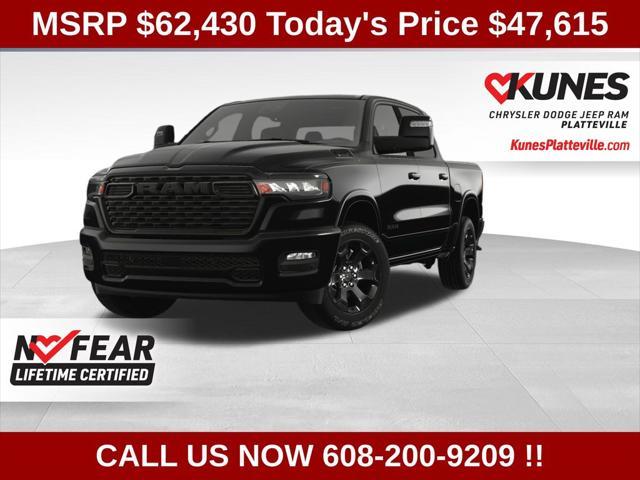 new 2025 Ram 1500 car, priced at $47,615