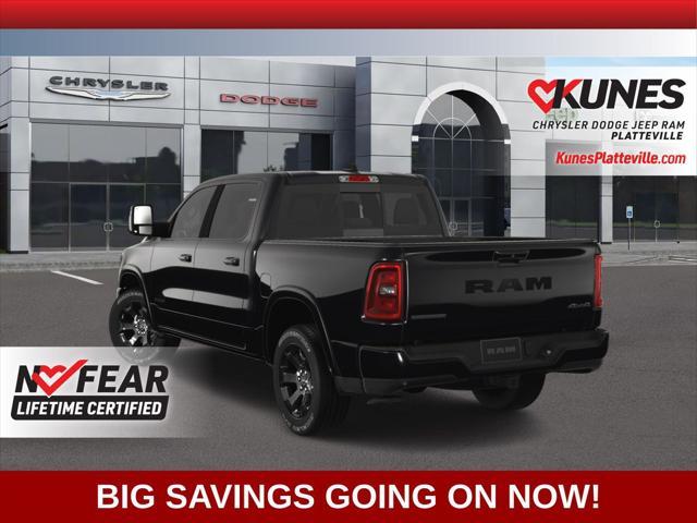 new 2025 Ram 1500 car, priced at $47,615