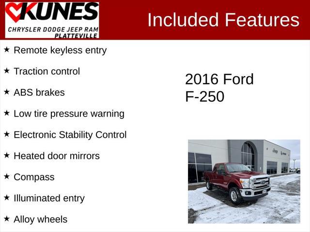 used 2016 Ford F-250 car, priced at $22,977