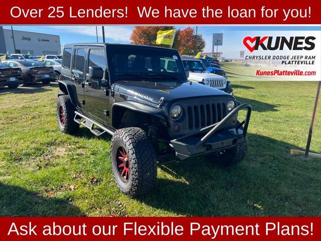 used 2012 Jeep Wrangler Unlimited car, priced at $17,977