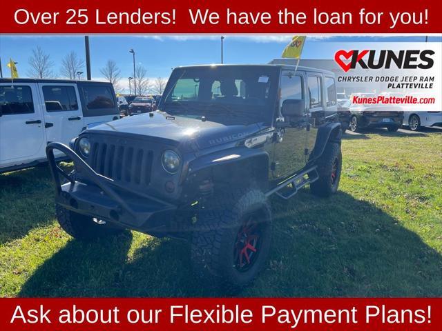 used 2012 Jeep Wrangler Unlimited car, priced at $17,977