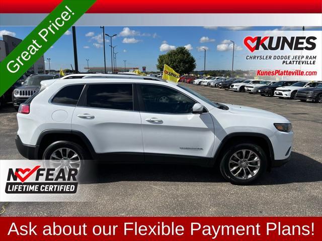 used 2021 Jeep Cherokee car, priced at $19,777