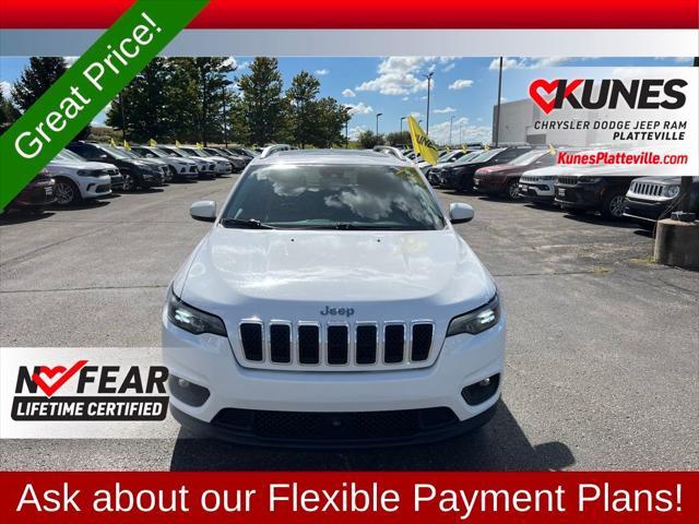 used 2021 Jeep Cherokee car, priced at $19,777