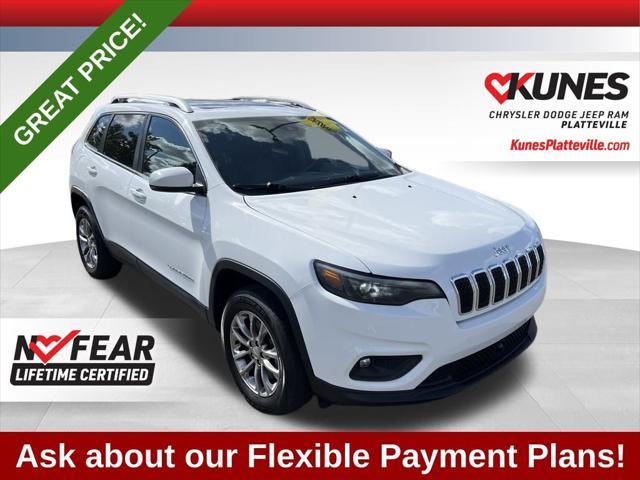 used 2021 Jeep Cherokee car, priced at $19,777