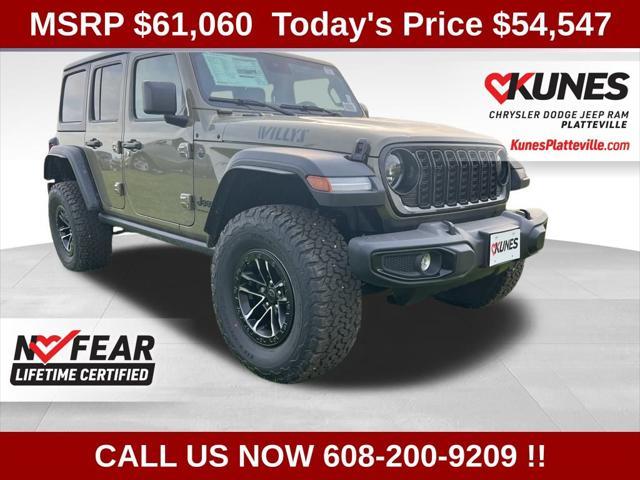 new 2025 Jeep Wrangler car, priced at $54,547