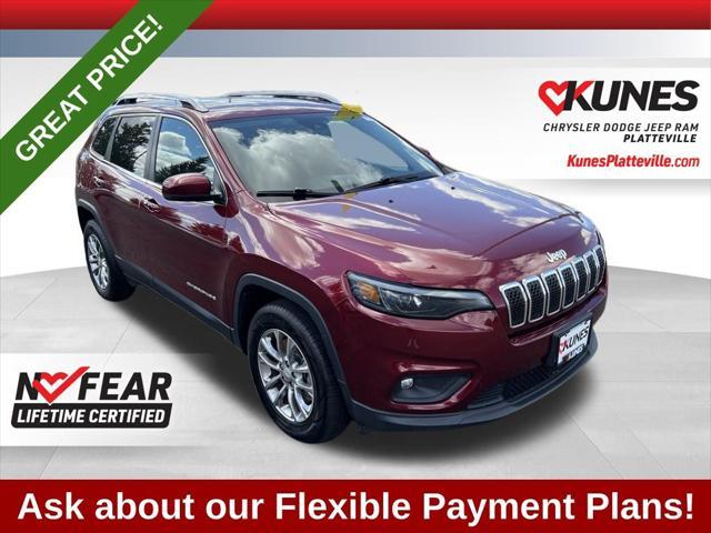 used 2021 Jeep Cherokee car, priced at $19,977