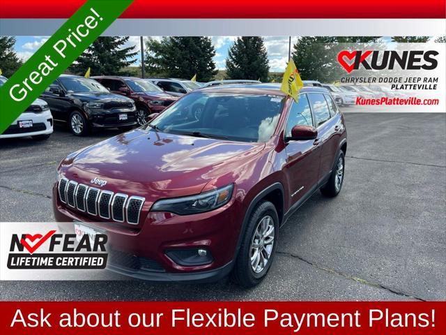 used 2021 Jeep Cherokee car, priced at $19,977