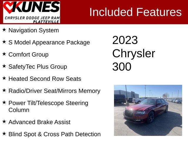 new 2023 Chrysler 300 car, priced at $46,829
