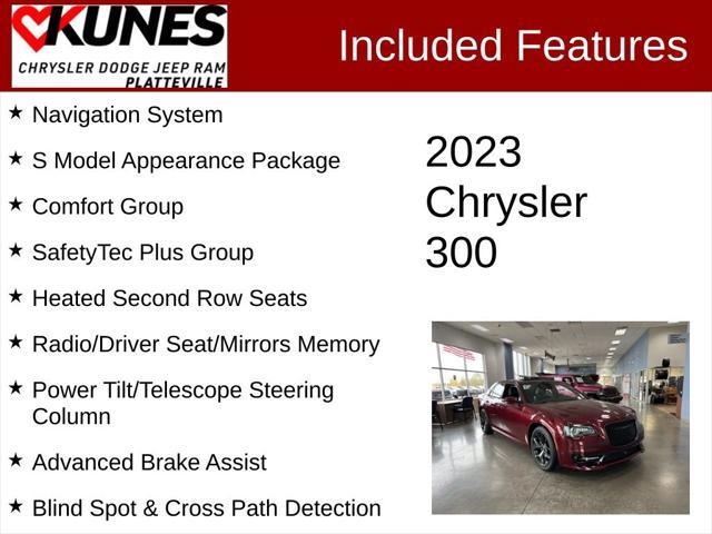 new 2023 Chrysler 300 car, priced at $44,170