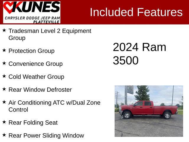 new 2024 Ram 3500 car, priced at $63,169