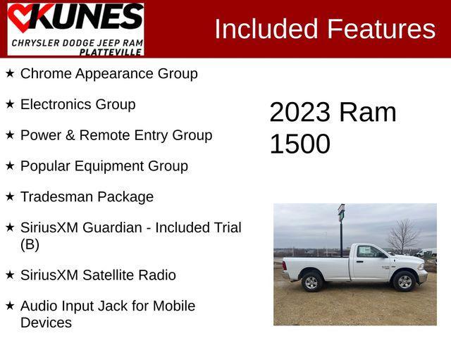 new 2023 Ram 1500 car, priced at $46,370