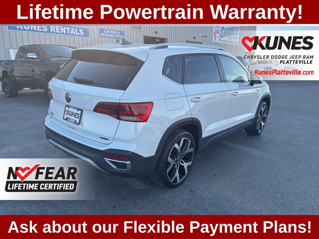 used 2023 Volkswagen Taos car, priced at $21,957