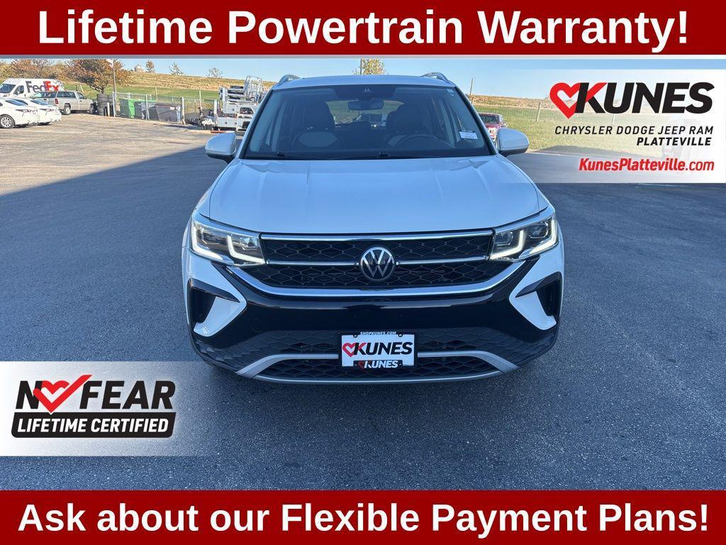 used 2023 Volkswagen Taos car, priced at $21,957