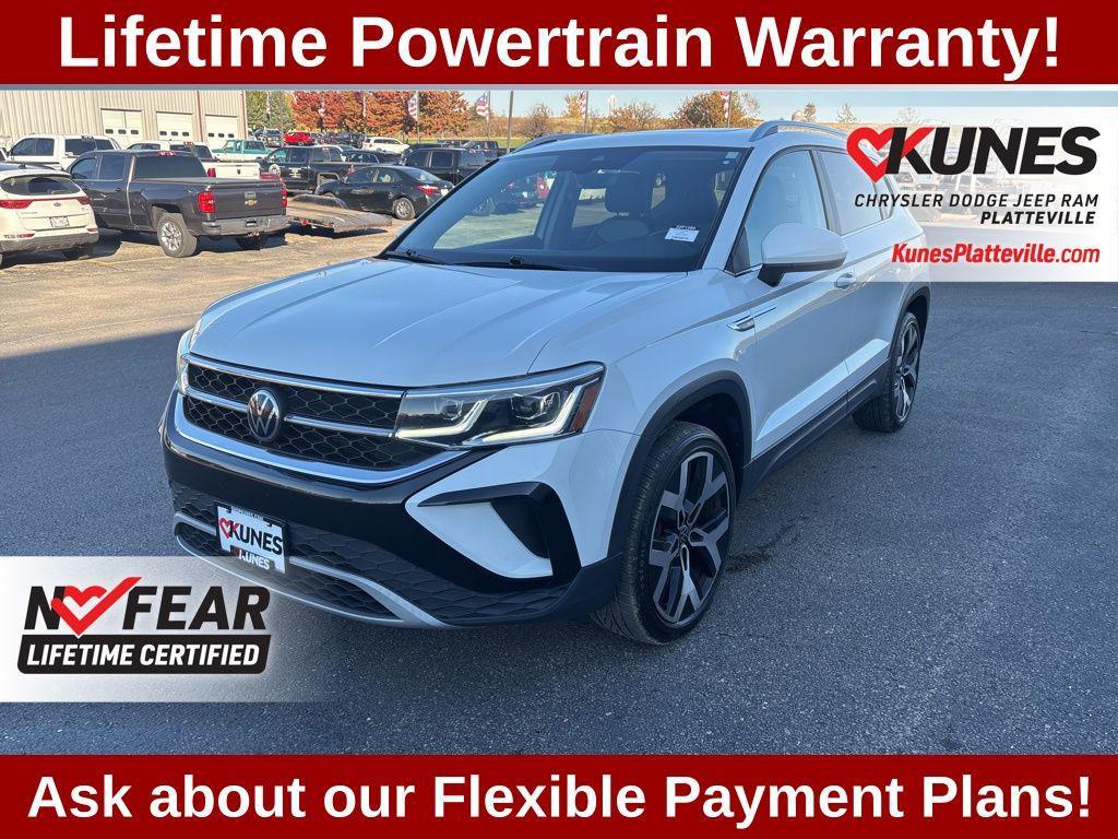 used 2023 Volkswagen Taos car, priced at $21,957