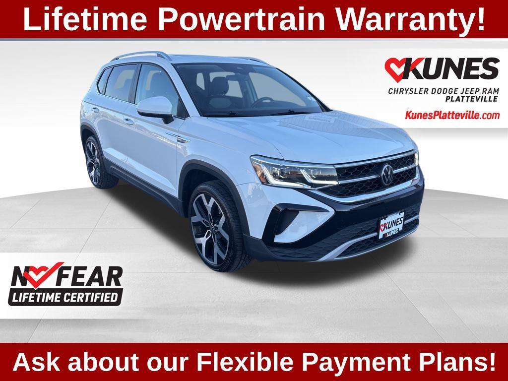 used 2023 Volkswagen Taos car, priced at $24,065