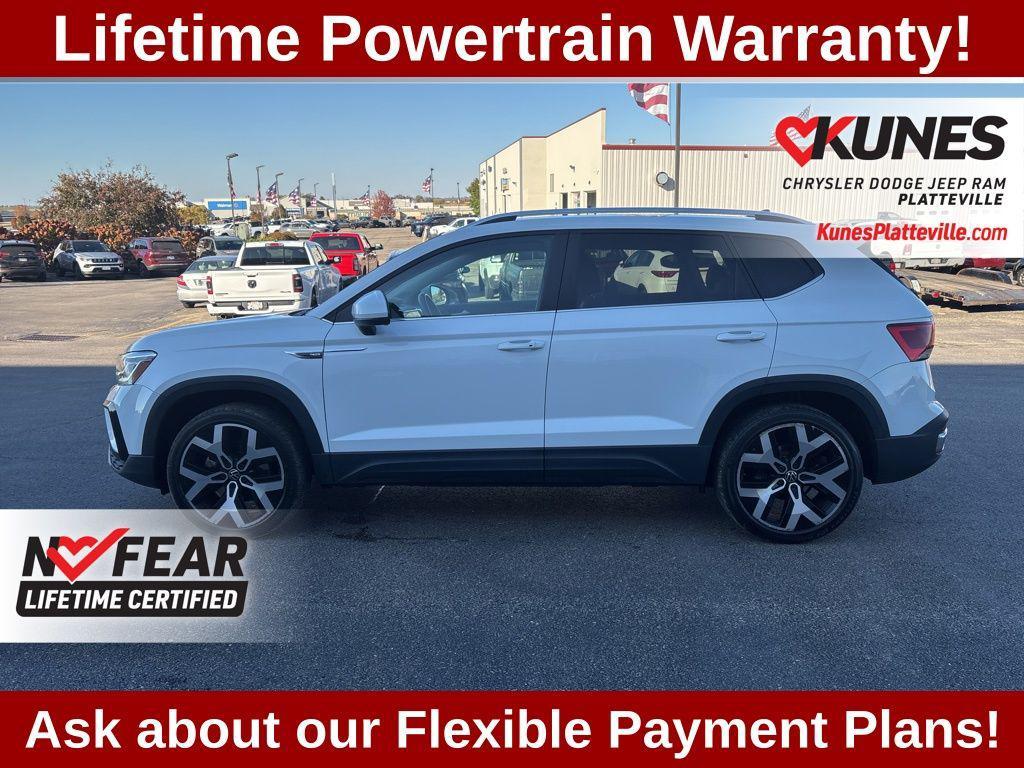 used 2023 Volkswagen Taos car, priced at $21,957