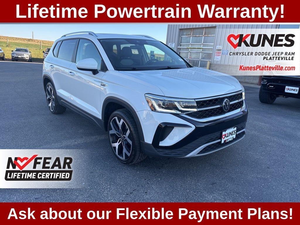 used 2023 Volkswagen Taos car, priced at $21,957