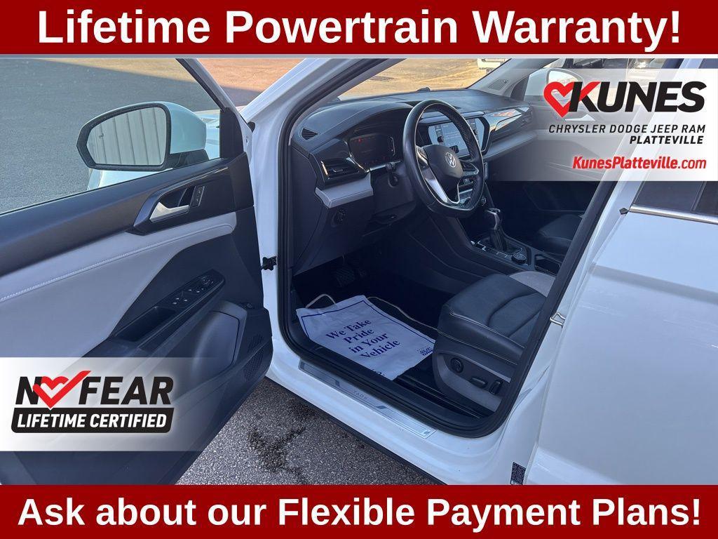 used 2023 Volkswagen Taos car, priced at $21,957