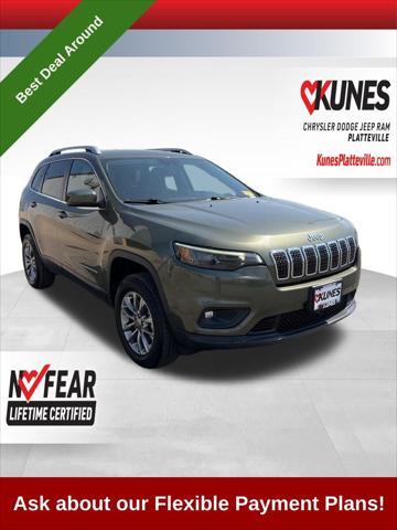 used 2021 Jeep Cherokee car, priced at $18,791