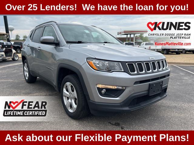 used 2021 Jeep Compass car, priced at $19,477