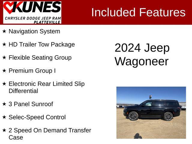 new 2024 Jeep Wagoneer car, priced at $75,626