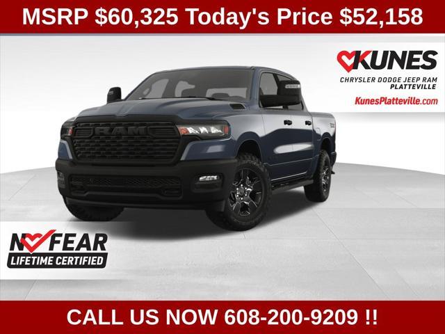 new 2025 Ram 1500 car, priced at $52,158