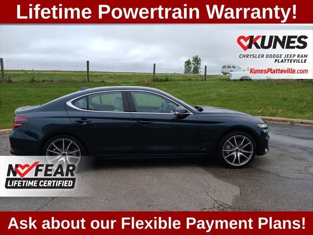 used 2024 Genesis G70 car, priced at $34,977