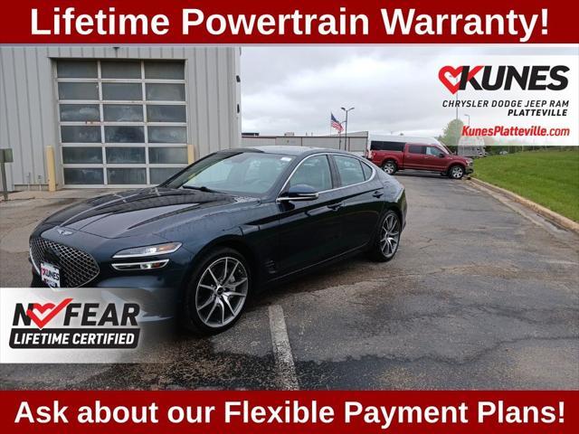 used 2024 Genesis G70 car, priced at $34,977