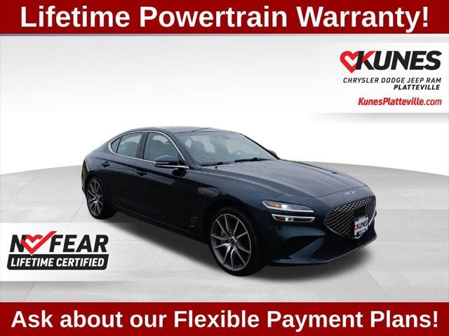 used 2024 Genesis G70 car, priced at $34,977