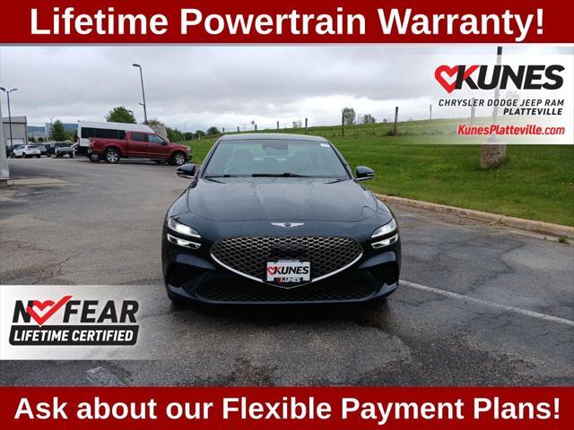 used 2024 Genesis G70 car, priced at $34,977