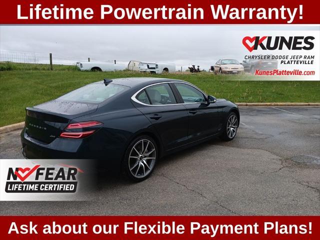 used 2024 Genesis G70 car, priced at $34,977