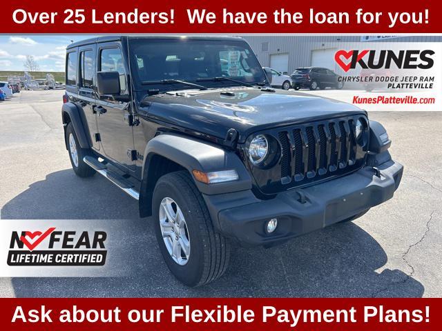 used 2023 Jeep Wrangler car, priced at $36,412