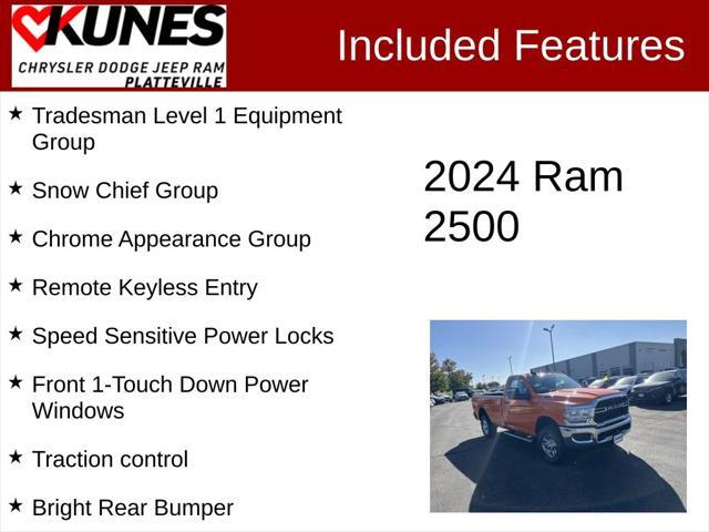 new 2024 Ram 2500 car, priced at $52,028