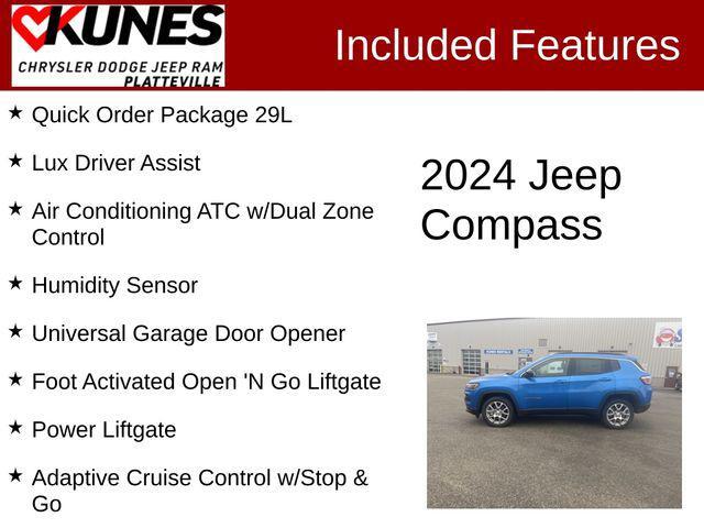 new 2024 Jeep Compass car, priced at $32,353