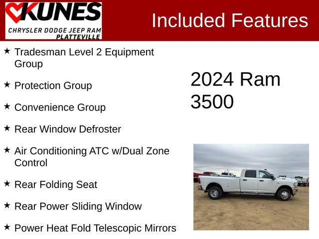 new 2024 Ram 3500 car, priced at $75,919