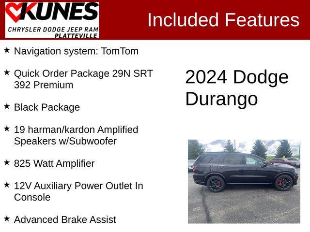 new 2024 Dodge Durango car, priced at $80,716